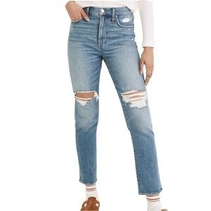 Madewell The Perfect Vintage Jeans Distressed Jeans Size 25